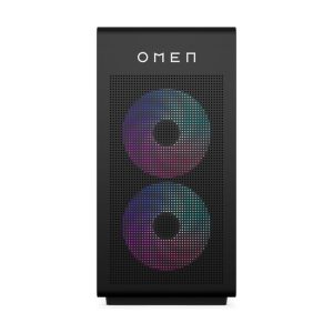 OMEN 35L Gaming Desktop GT16-0066m PC. Windows 11 Home. AMD Ryzen™ 7. 16GB RAM. 1TB SSD. NVIDIA® GeForce RTX™ 4060. Black
