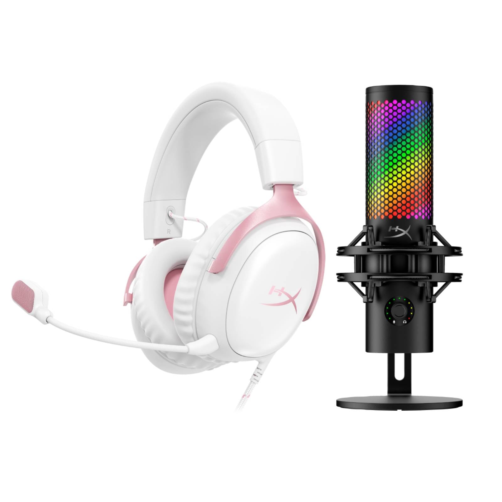 HyperX Bundle - Cloud III Wired Headset. QuadCast 2 S Microphone - Image 3