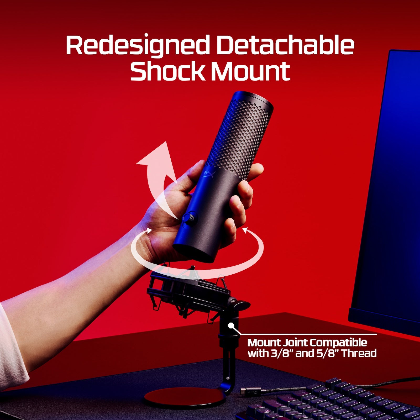HyperX QuadCast 2 S – USB Microphone - Image 6