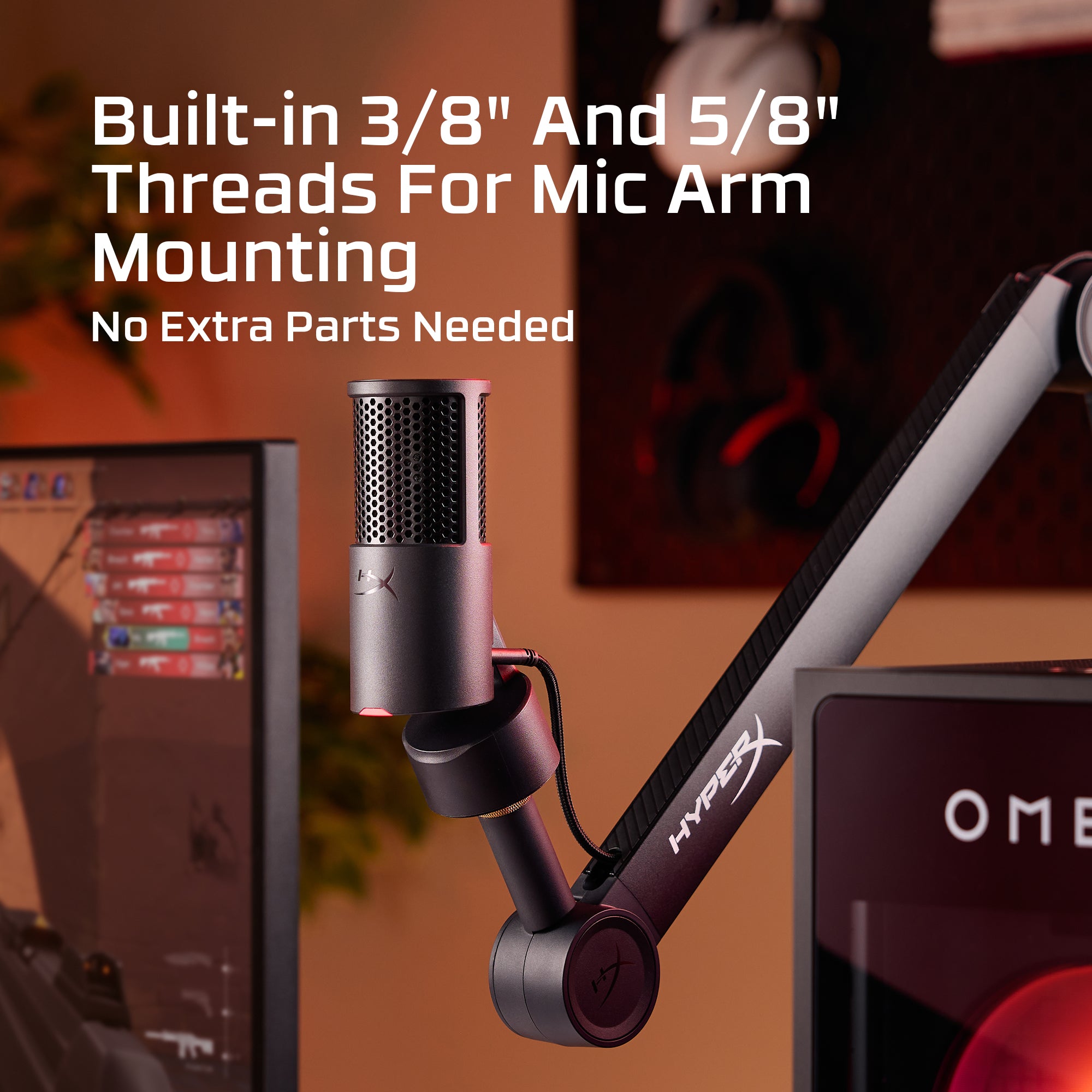 HyperX SoloCast 2 – USB Microphone - Image 6
