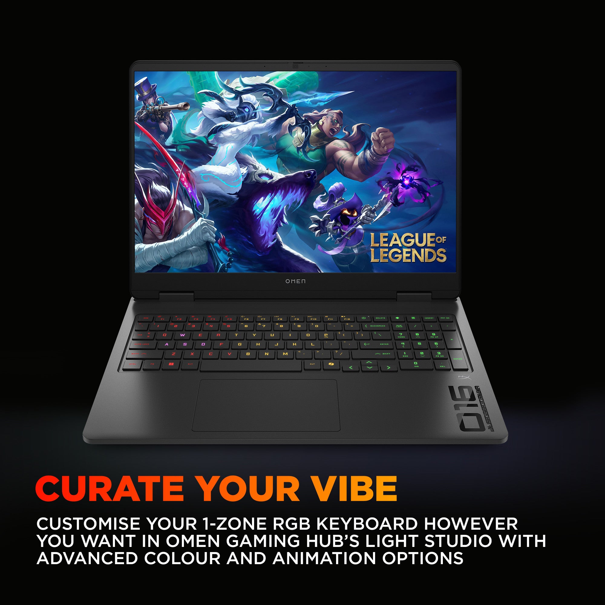 OMEN Gaming Laptop 16-ap0097nr 16. Windows 11 Home. AMD Ryzen™ AI 9. 32GB RAM. 1TB SSD. NVIDIA® GeForce RTX™ 5070. WQXGA. Shadow black - Image 6
