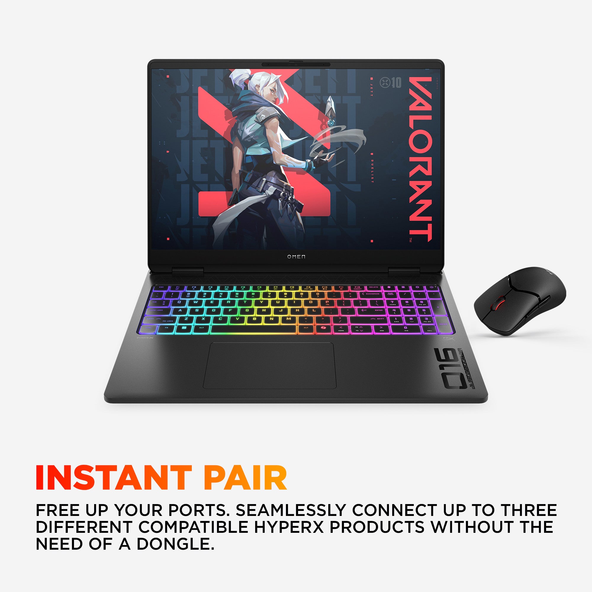 OMEN MAX Gaming Laptop 16-ah0057nr 16. Windows 11 Home. Intel® Core™ Ultra 7. 16GB RAM. 1TB SSD. NVIDIA® GeForce RTX™ 5070. 2K. Shadow black - Image 5