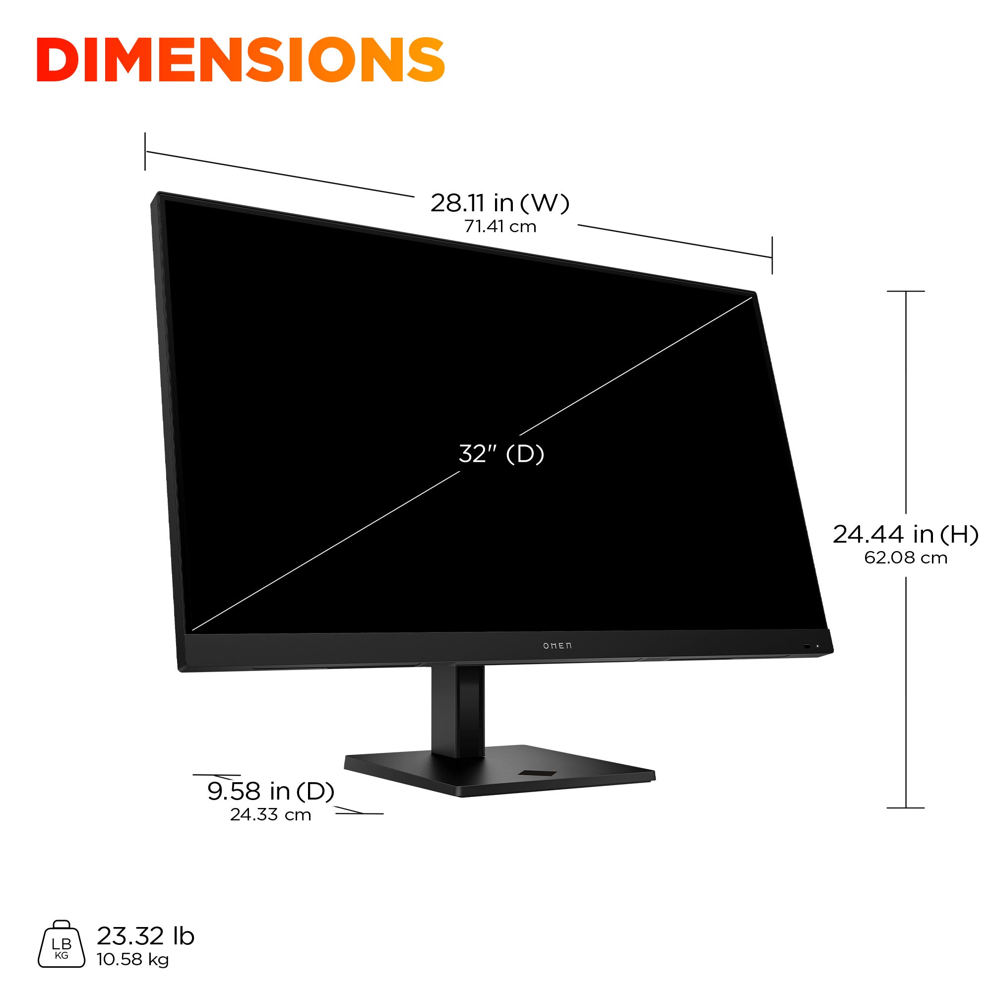OMEN by HP 31.5 inch UHD 144Hz Smart Gaming Monitor - OMEN 32x - Image 10